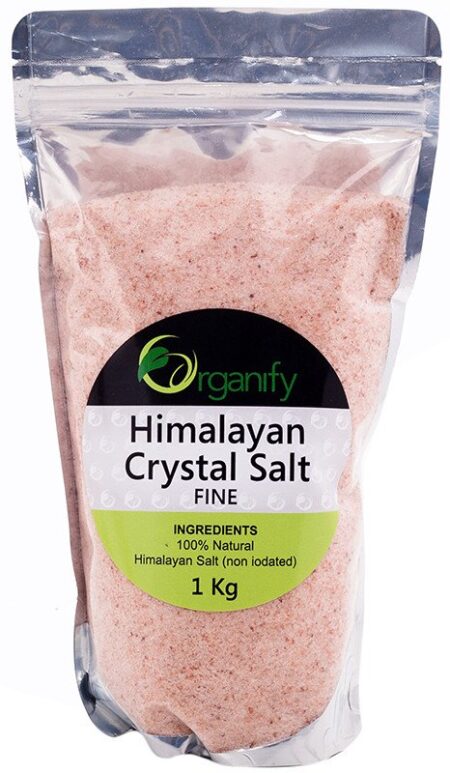 Organify Himalayan Crystal Salt Fine 1kg